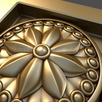 3D model Flower coin (STL)